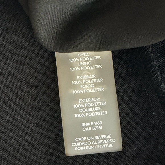 NWT Karl Lagerfeld Paris Black Midi Dress Rope Belt Size 16 - Picture 9 of 9